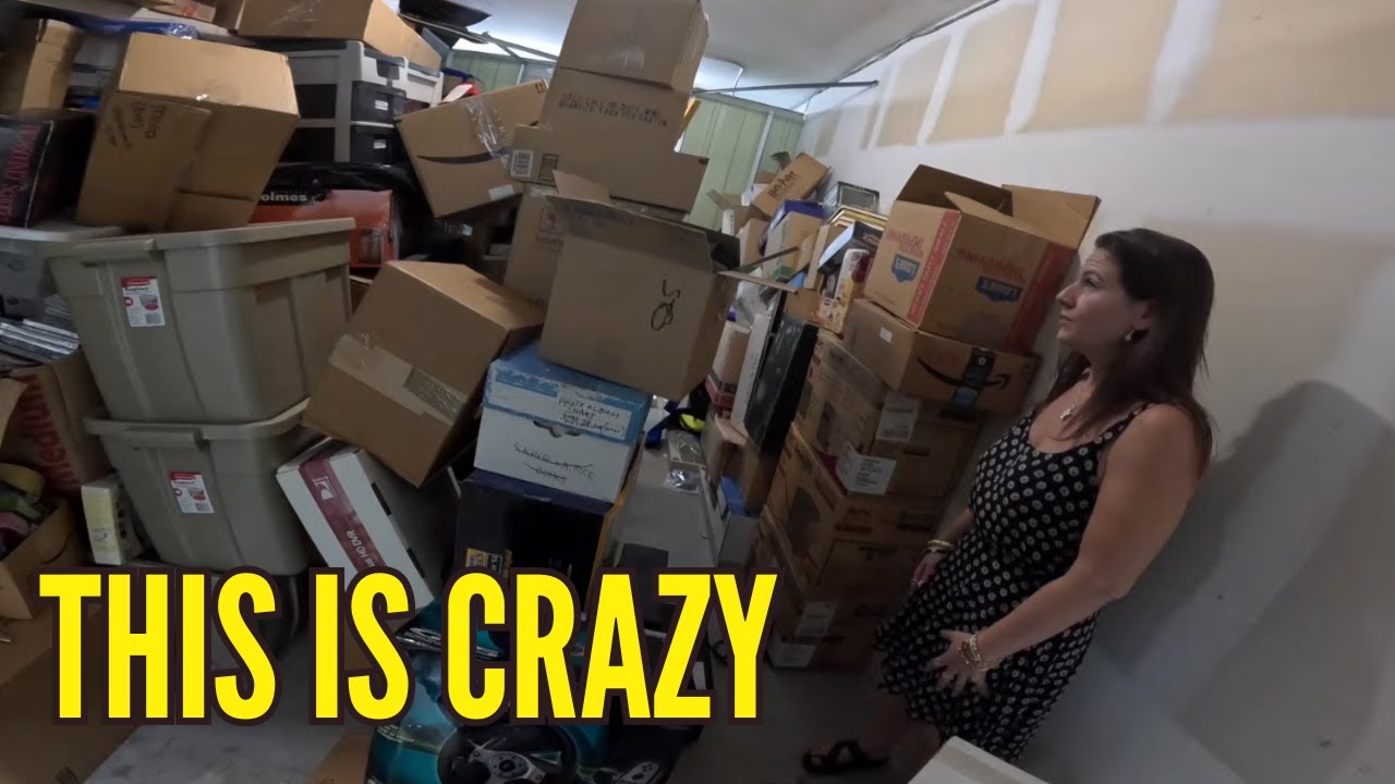This storage unit is way better than any garage sale!