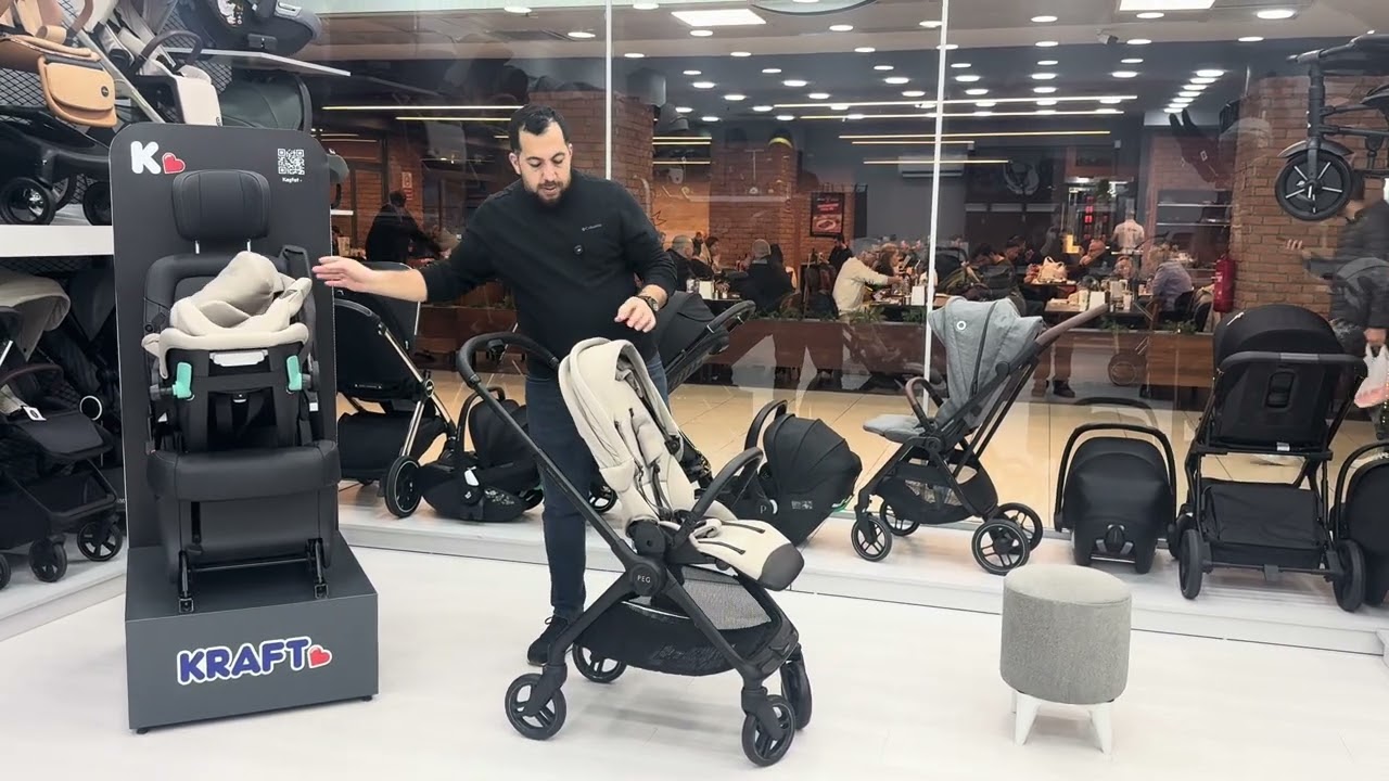 Peg Switch 360 Dönebilen Travel Sistem Bebek Arabası