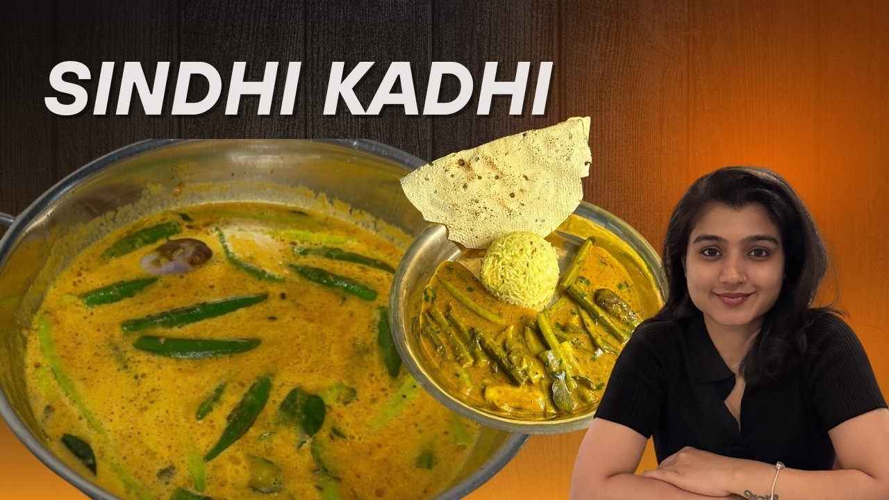 Authentic Traditional Sindhi Kadhi at Home | Sindhi Kadhi Recipe | Sindhi Kadhi