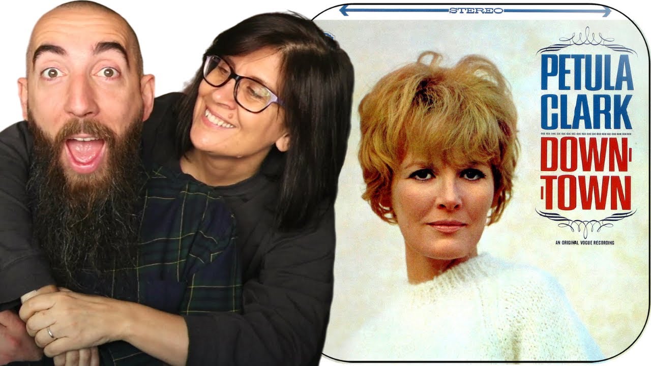 Petula Clark - Downtown (REACTION) with my wife