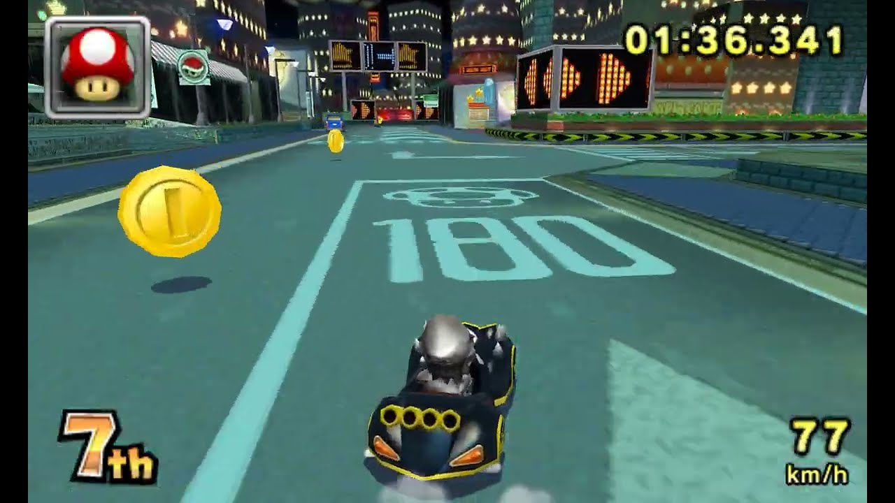 GCN Mushroom City by The Slashers - Mario Kart 7: Custom Track [1440p 60fps]