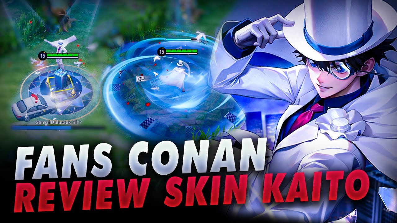 Sebagai Fans Conan, Seberapa Bagus Skin Kaito Kid Collab HOK x Conan