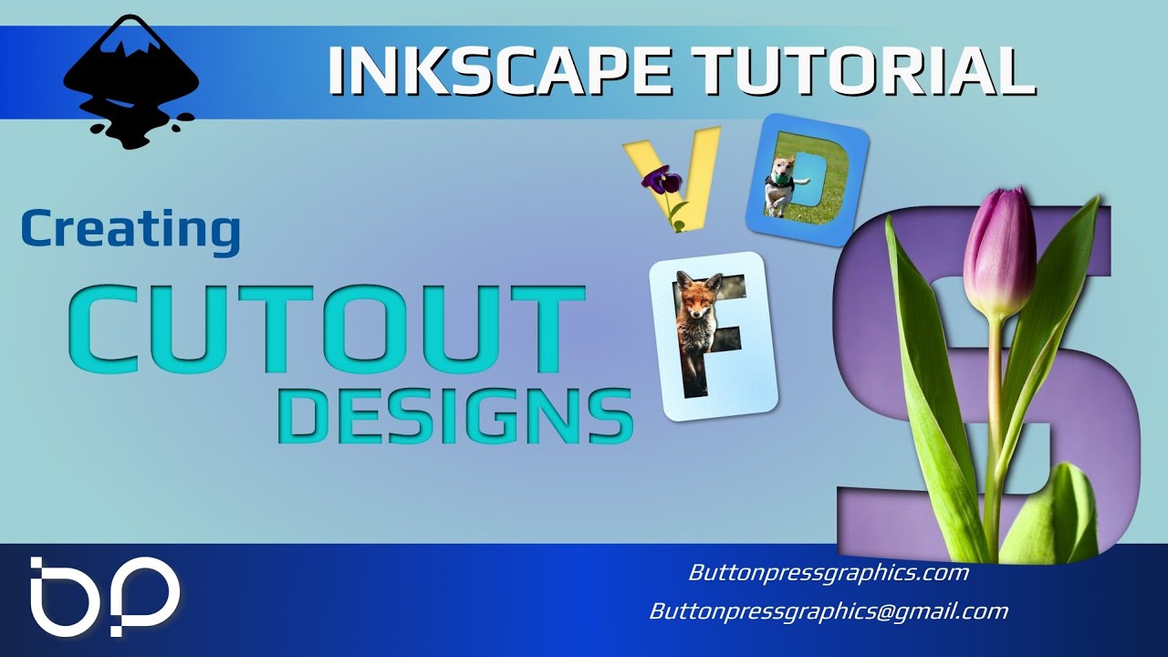 Создание вырезанных изображений в INKSCAPE
