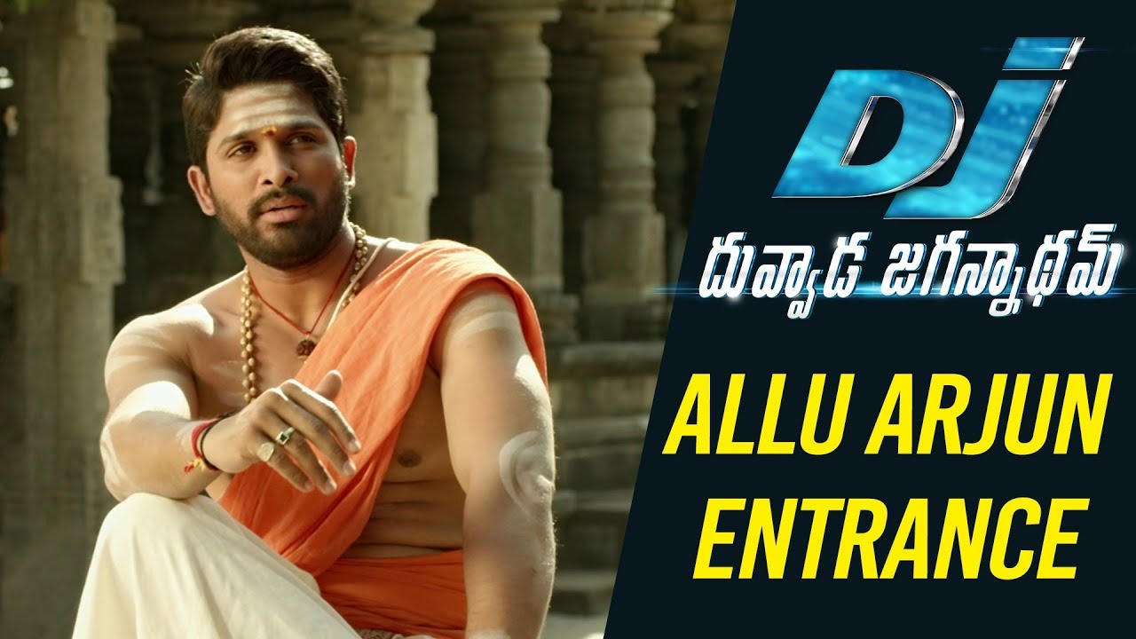 DJ Duvvada Jagannadham Scenes - Allu Arjun Entrance Scene