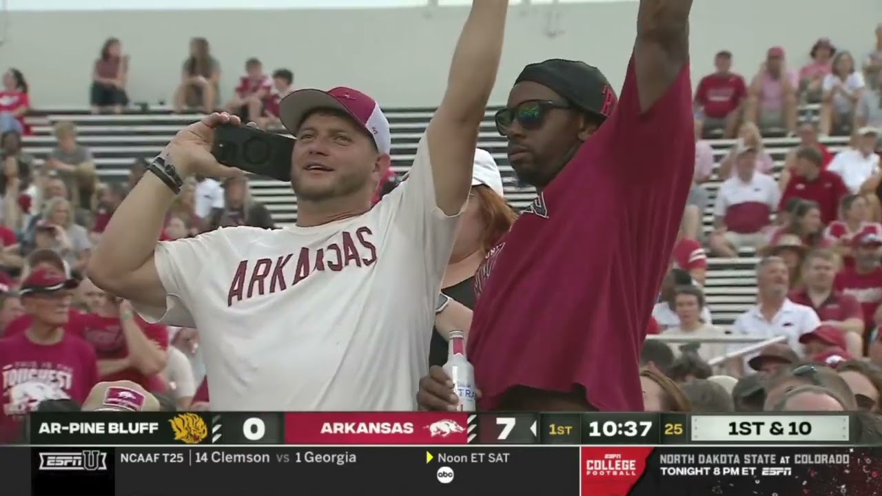 Arkansas Pine Bluff vs Arkansas Full Game HD NCAAF 8/29/2024