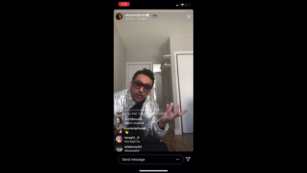 Ali Sethi Live | Gham Hai Ya Khushi Hai Tu