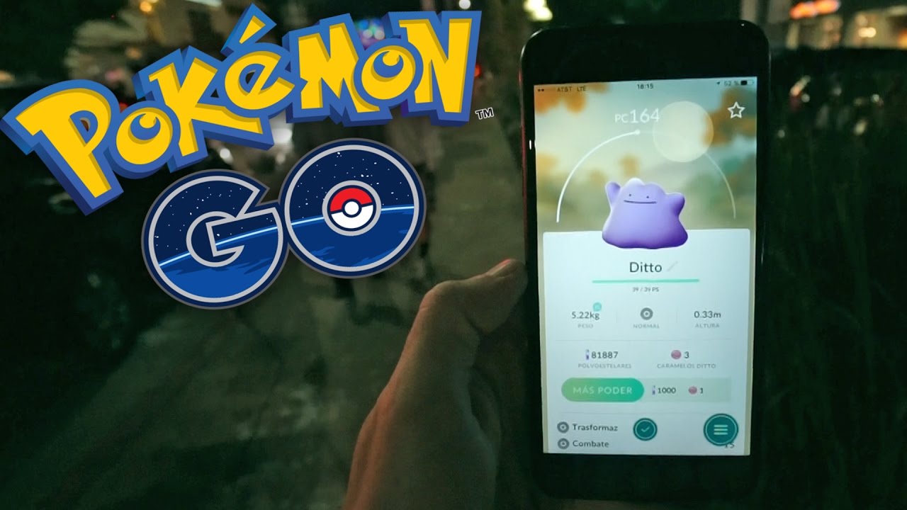 DITTO YA ESTA AQUI!!! Pokemon GO - [LuzuGames]