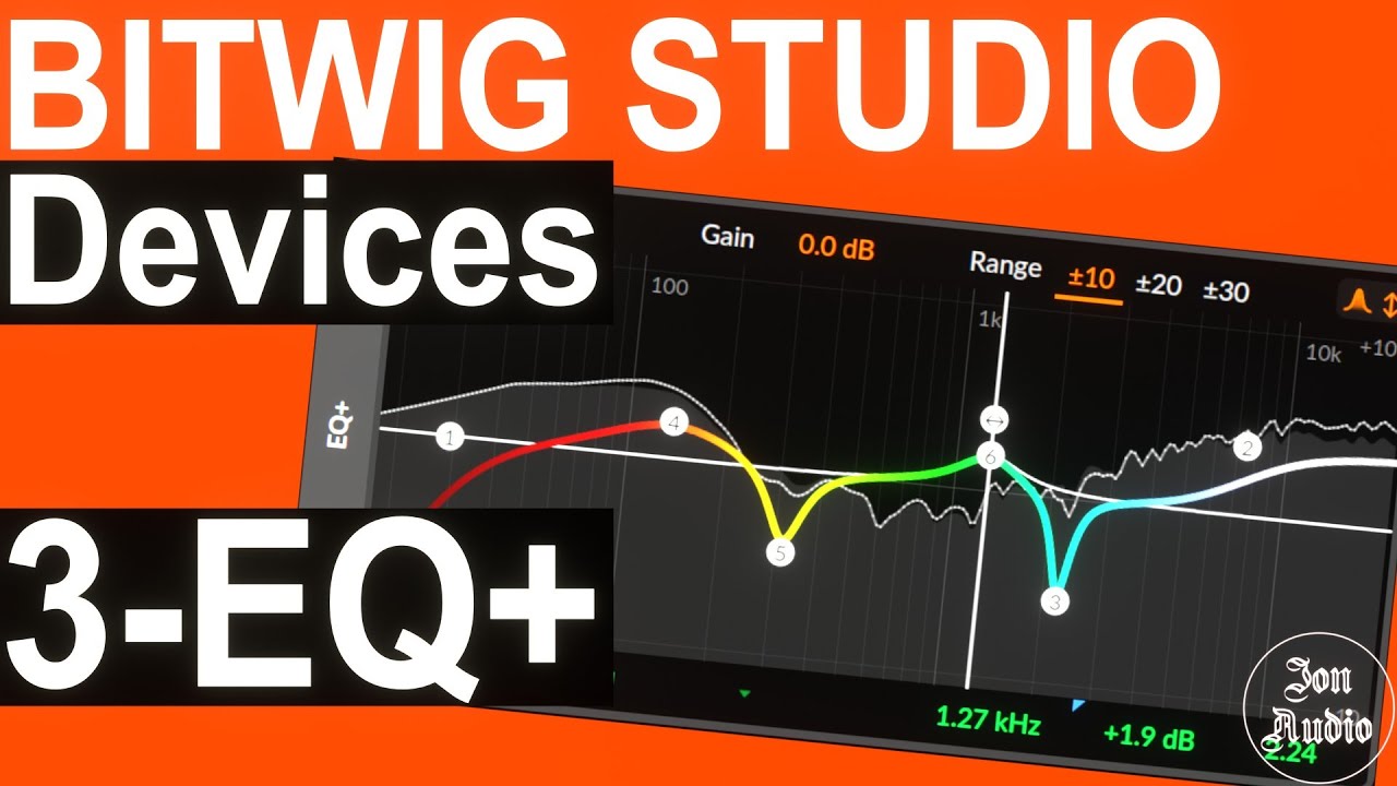 EQ+ Device | Bitwig Studio Tutorial 3