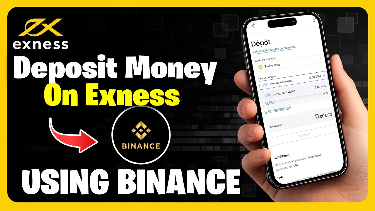 How to Deposit Money on Exness Using Binance (iPhone & Android)