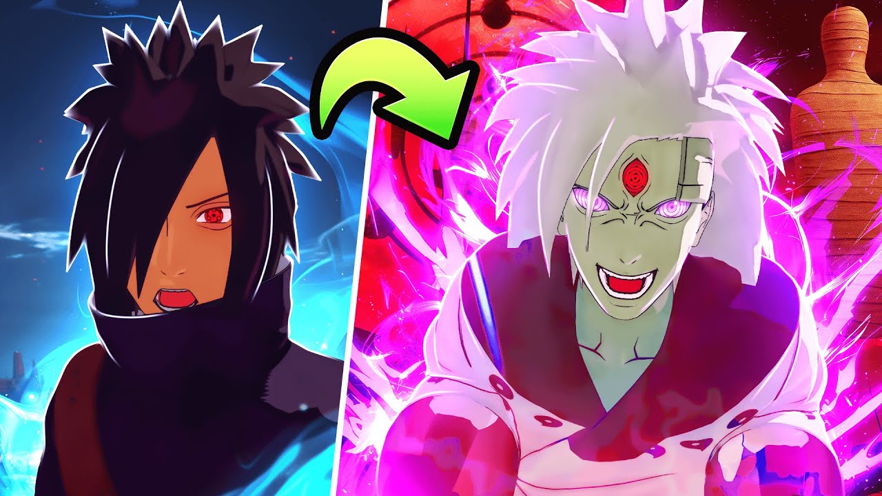 Becoming EVERY Version Of MADARA In Shinobi Striker