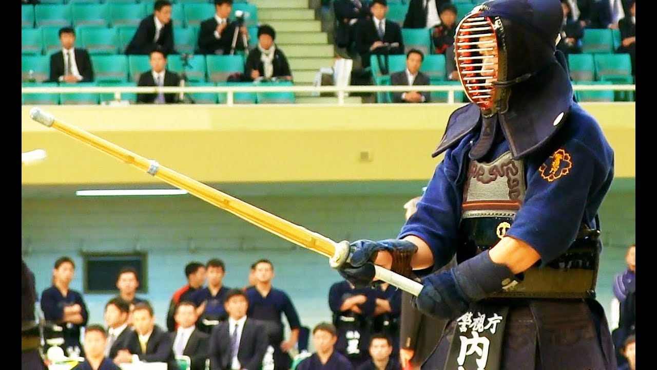 Kendo 内村良一×古川耕輔 (決勝/大将) 全国警察剣道2013-1021