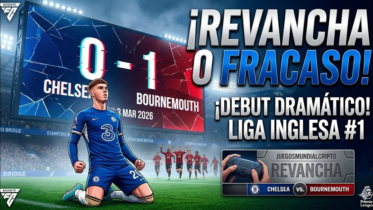 EL CHELSEA BUSCA LA REMONTADA TRAS CAER 1-0 CONTRA BOURNEMOUTH | LIGA INGLESA #1