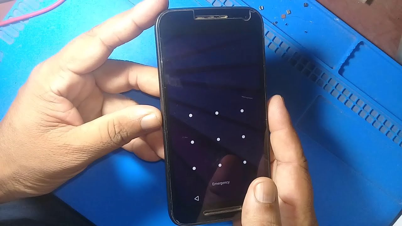 Moto G3 (xt1550) Pattern Lock Remove & hard reset Solution in Without Pc  100% Done