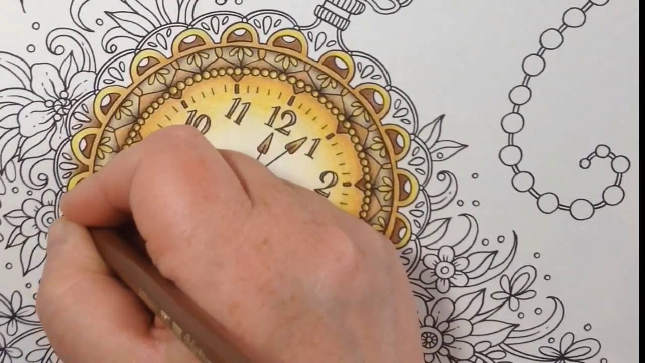 Part3 - colored by Julie Bouve - sommarnatt hanna karlzon - realtime coloring tutorial