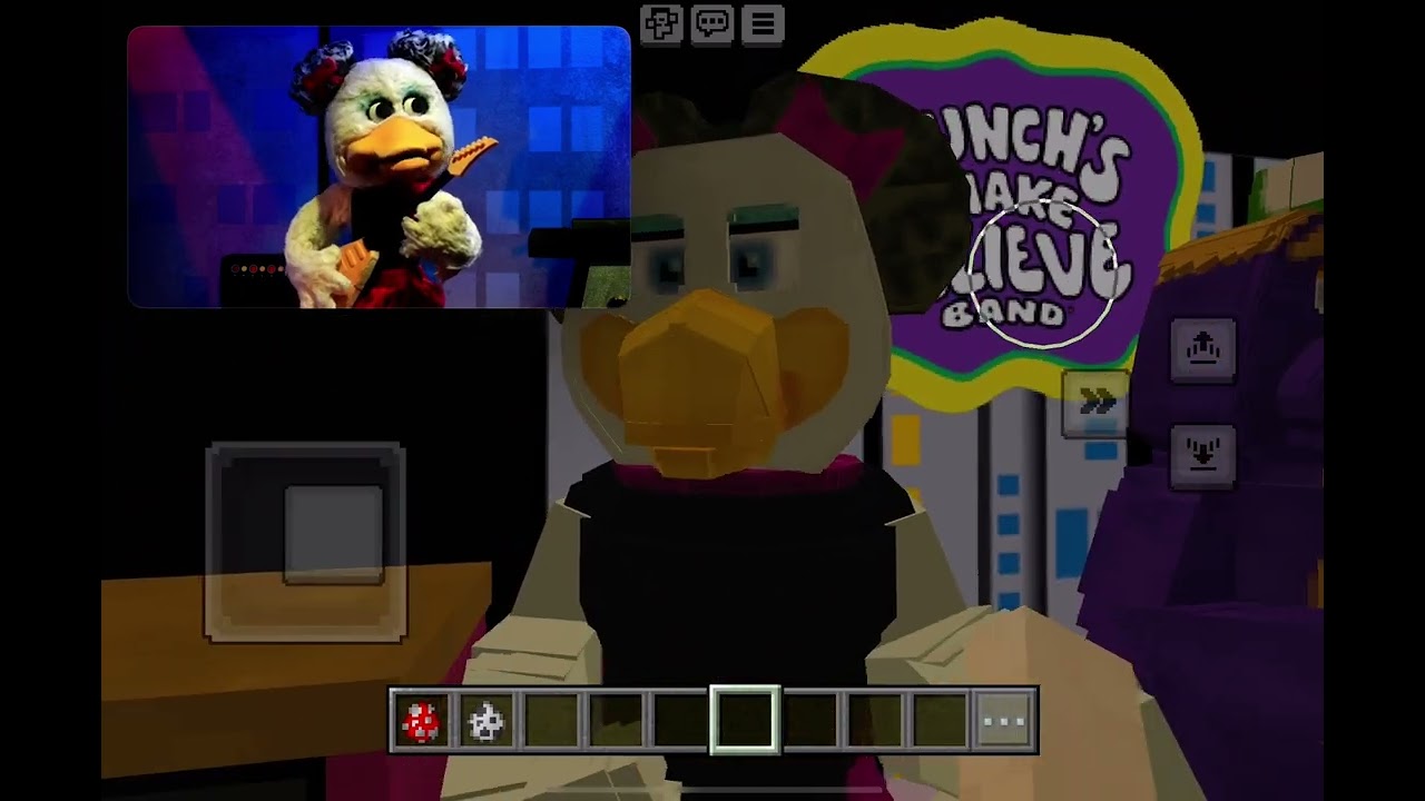 Chuck E. Cheese robot chicken