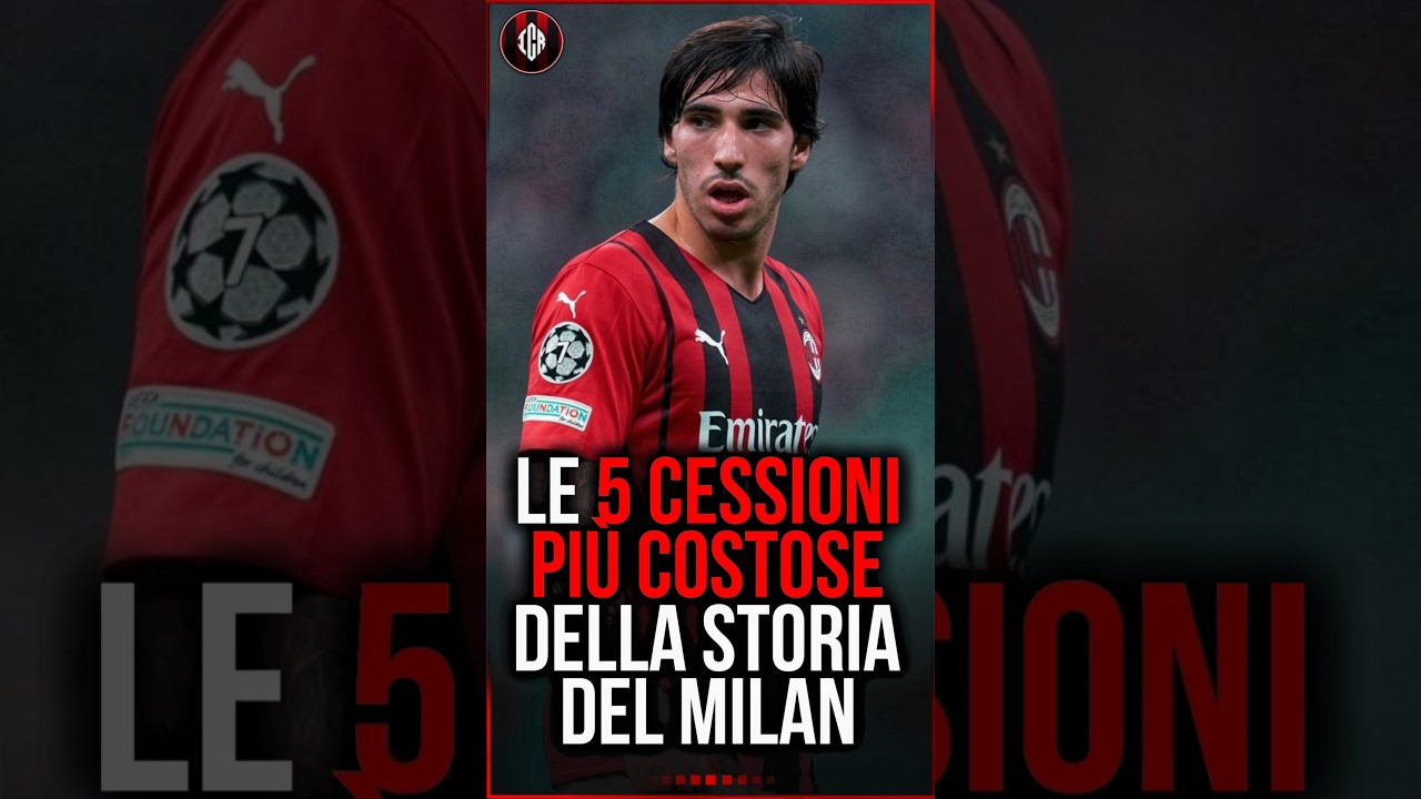 💰 Le 5 CESSIONI pi&ugrave; COSTOSE della STORIA del MILAN 🔴⚫️ #milan #forzamilan #acmilan #weareacmilan