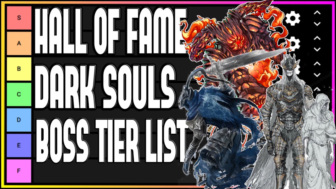 Dark Souls Boss Hall of Fame Tier List! - Which is the all time best DS boss?