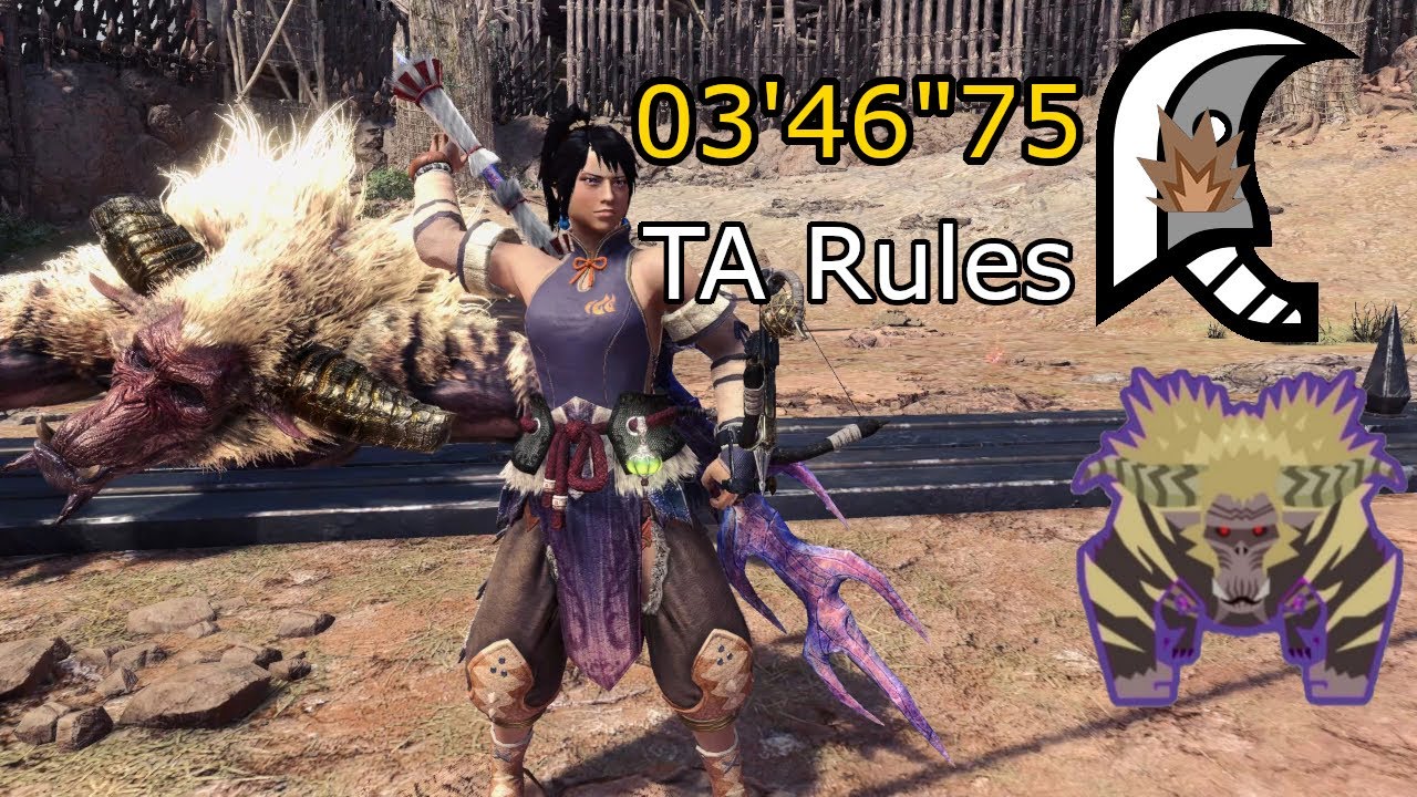 (Former WR) MHW:I Tempered Furious Rajang - Mew are Number One! | Great Sword [03'46