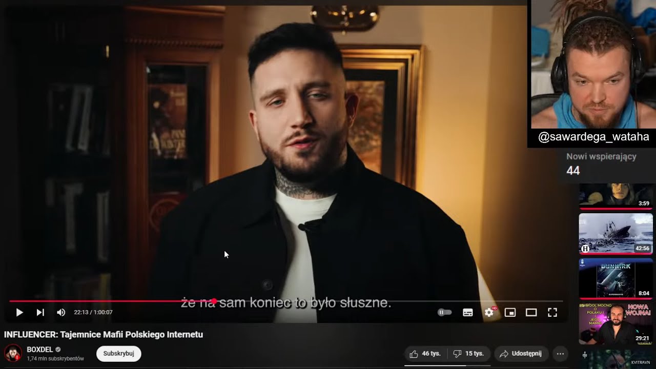 WARDĘGA ODPOWIADA NA KOLEJNEGO OLBRZYMA (BOXDEL, 