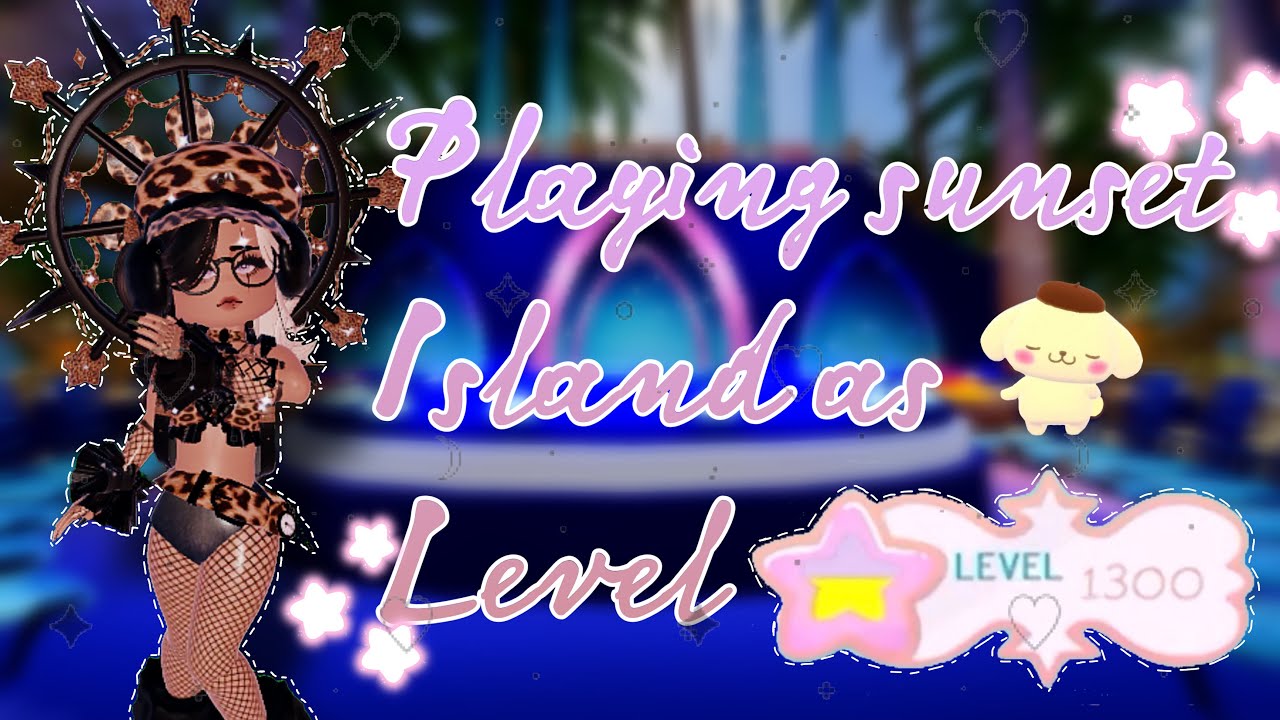 Playing sunset island as level 1300+ ||Beom Bear||
