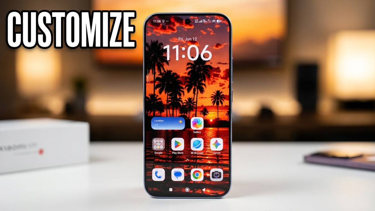 Xiaomi 17T/17T Pro: как настроить главный экран (организация приложений и страниц)