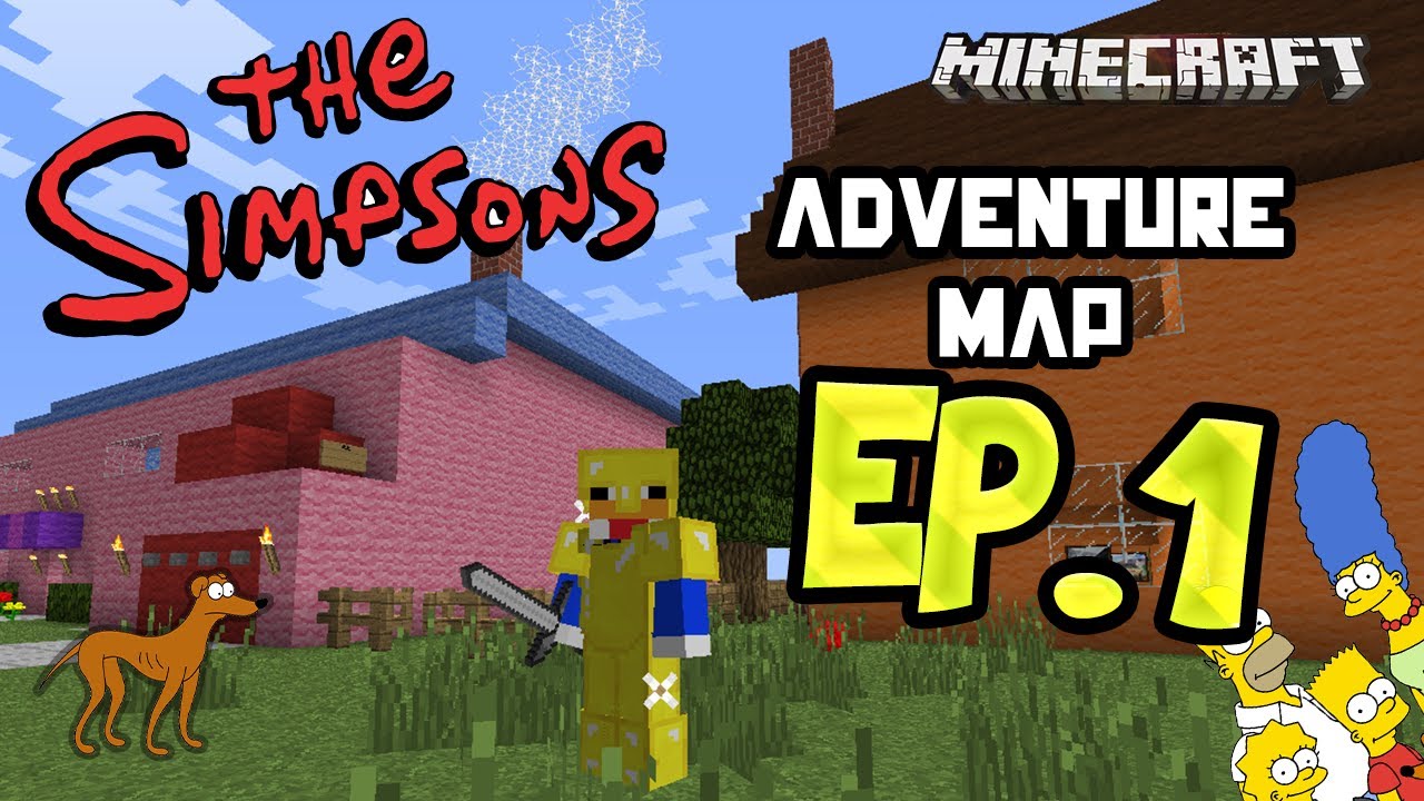 MINECRAFT: LOS SIMPSONS AVENTURA | EP.1: PATOS ATROPELLADOS