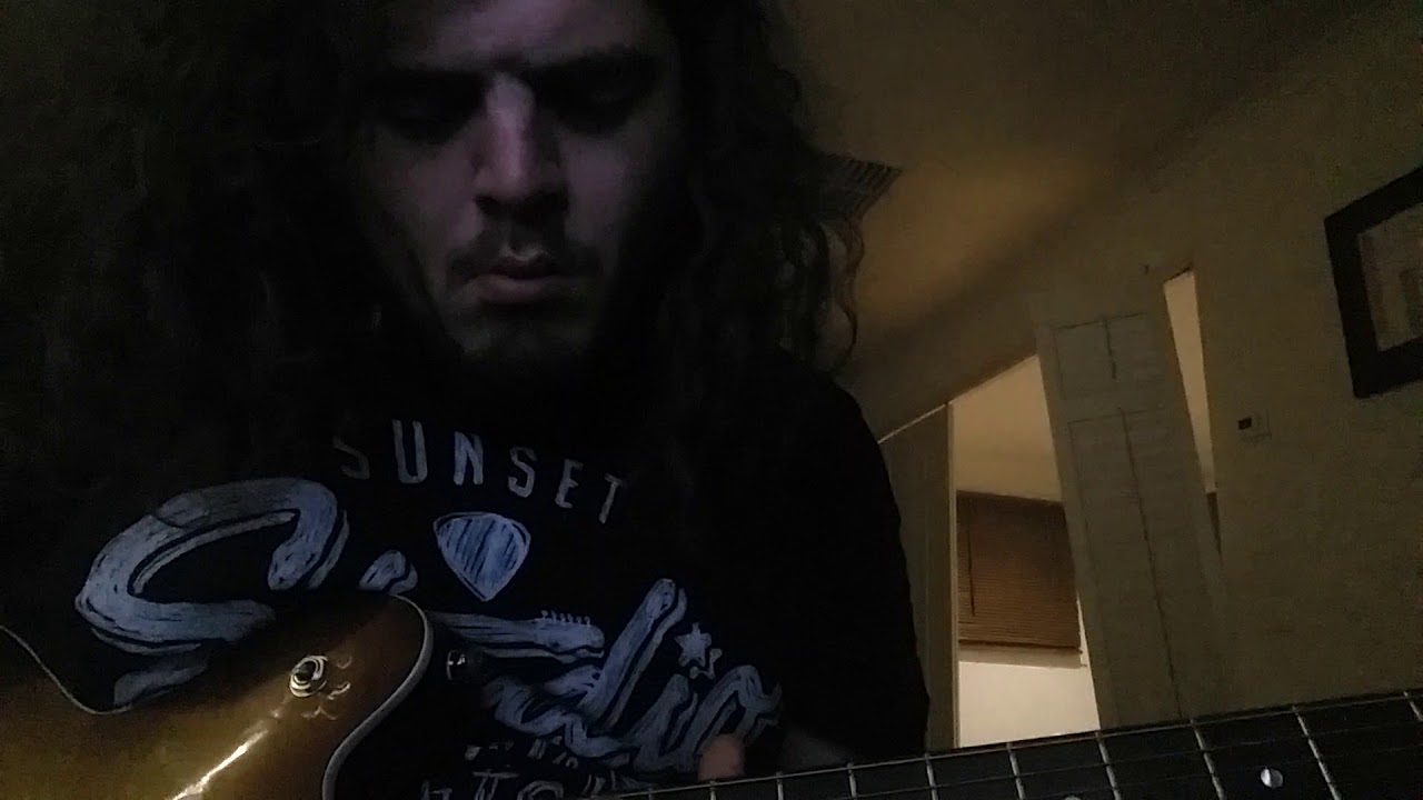 Shredding some licks