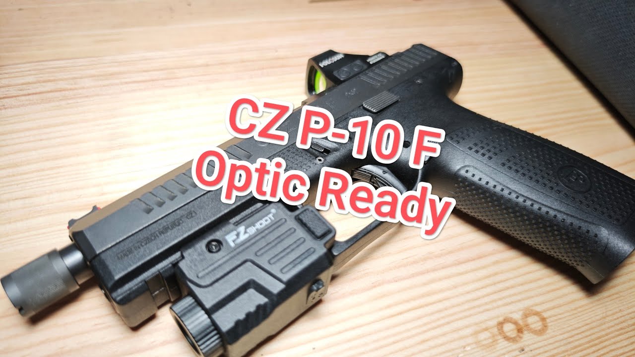 [Česká Zbrojovka | CZ] P-10 F Optic Ready | Canon fileté - 9X19mm (fr)