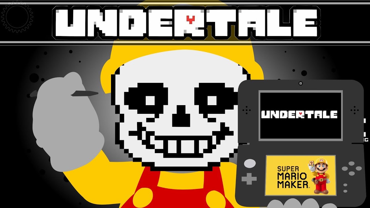 Undertales Combat System Recreated in Super Mario Maker.