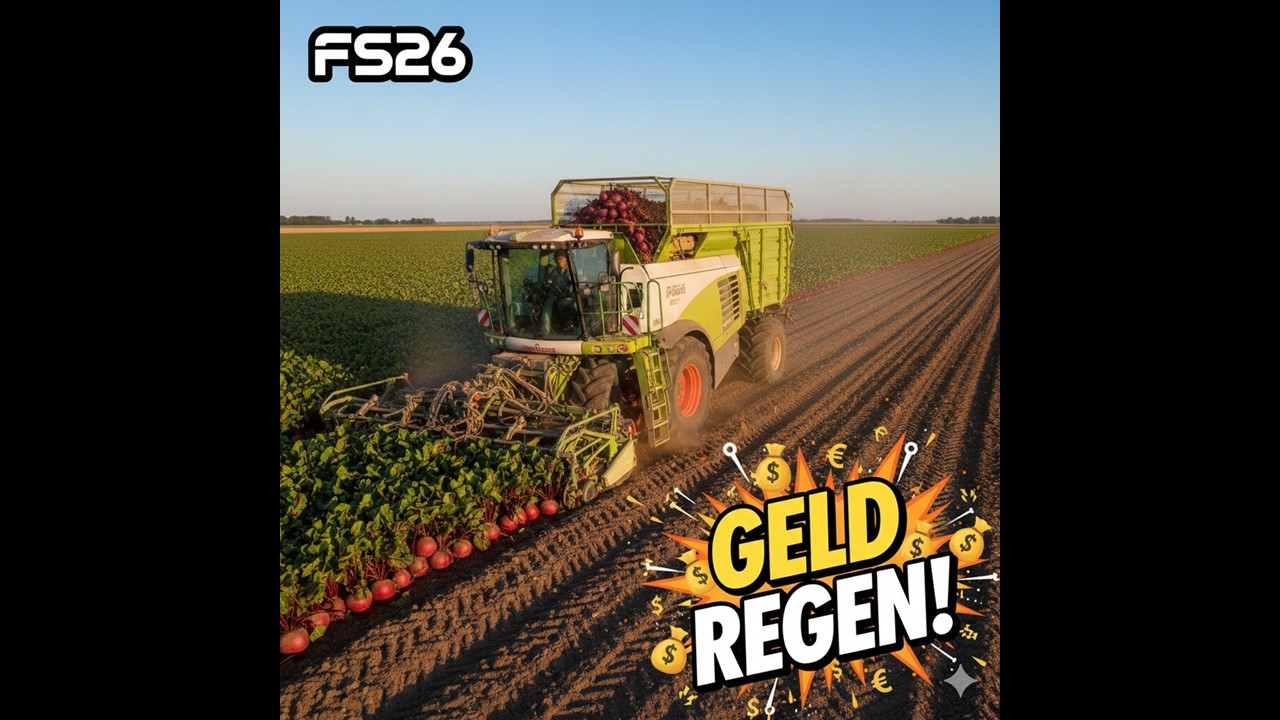 Farming Simulator 26 🚜 RED BEET HARVEST | Massive Field & Huge Profit! Part 3