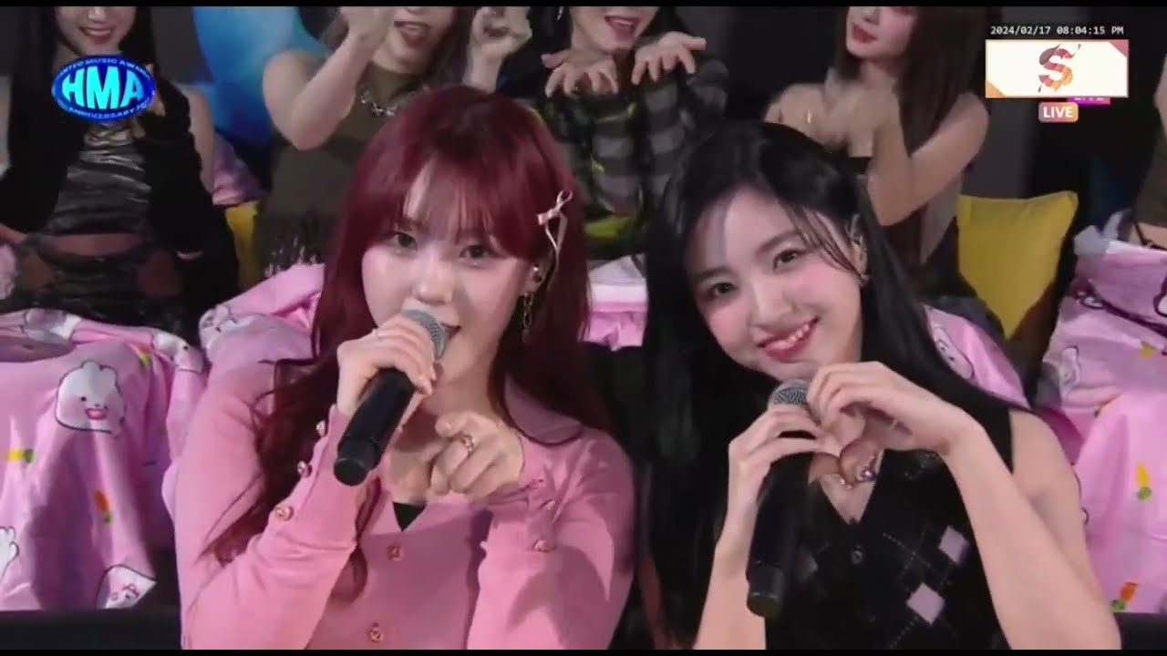 (Loveable) - (by Kim Jung-kook)  Chaehyun X Yeseo of Kep1er  perform @Hanteo Music Award 2023
