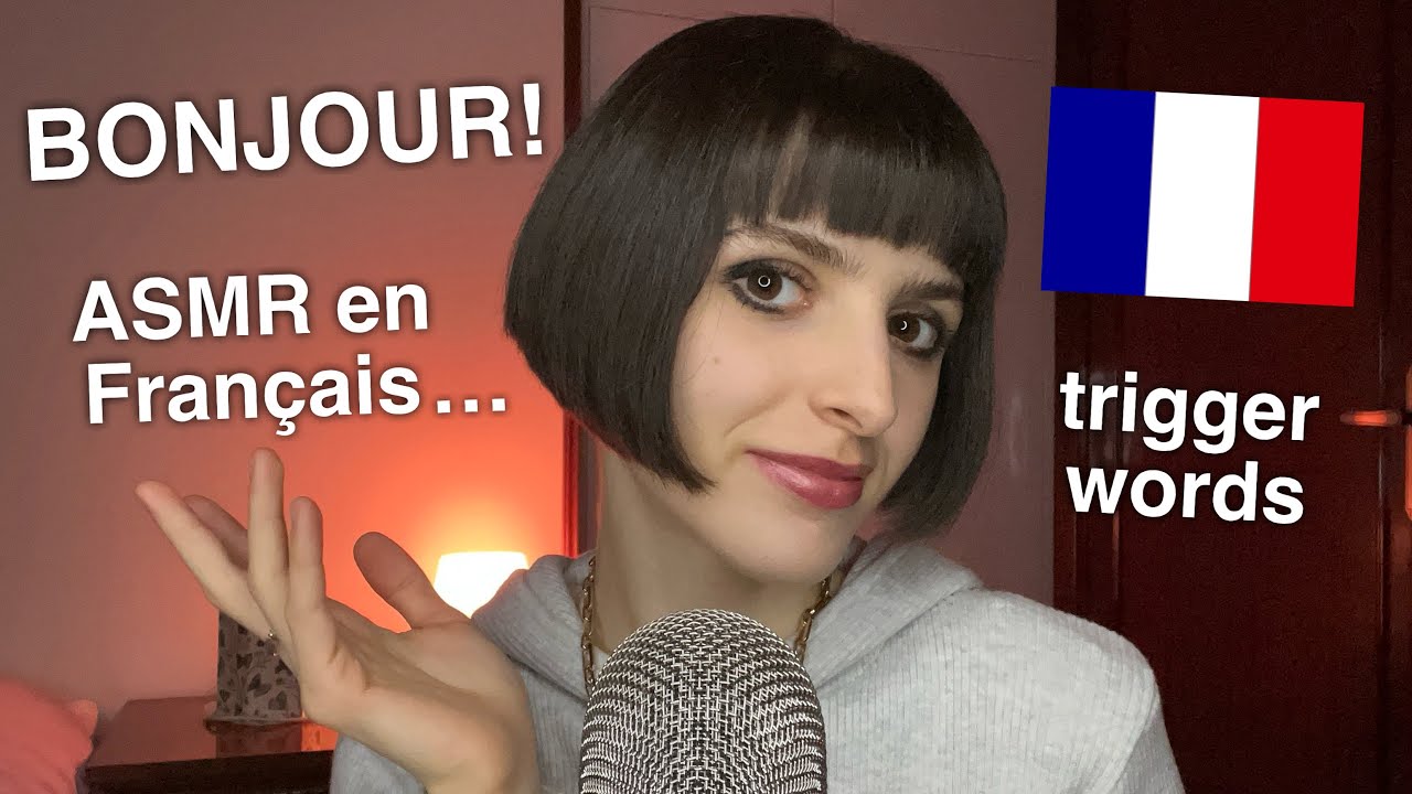 ASMR French Trigger Words 🇫🇷 | Doux Mots Français Chuchotés Qui Font des Frissons