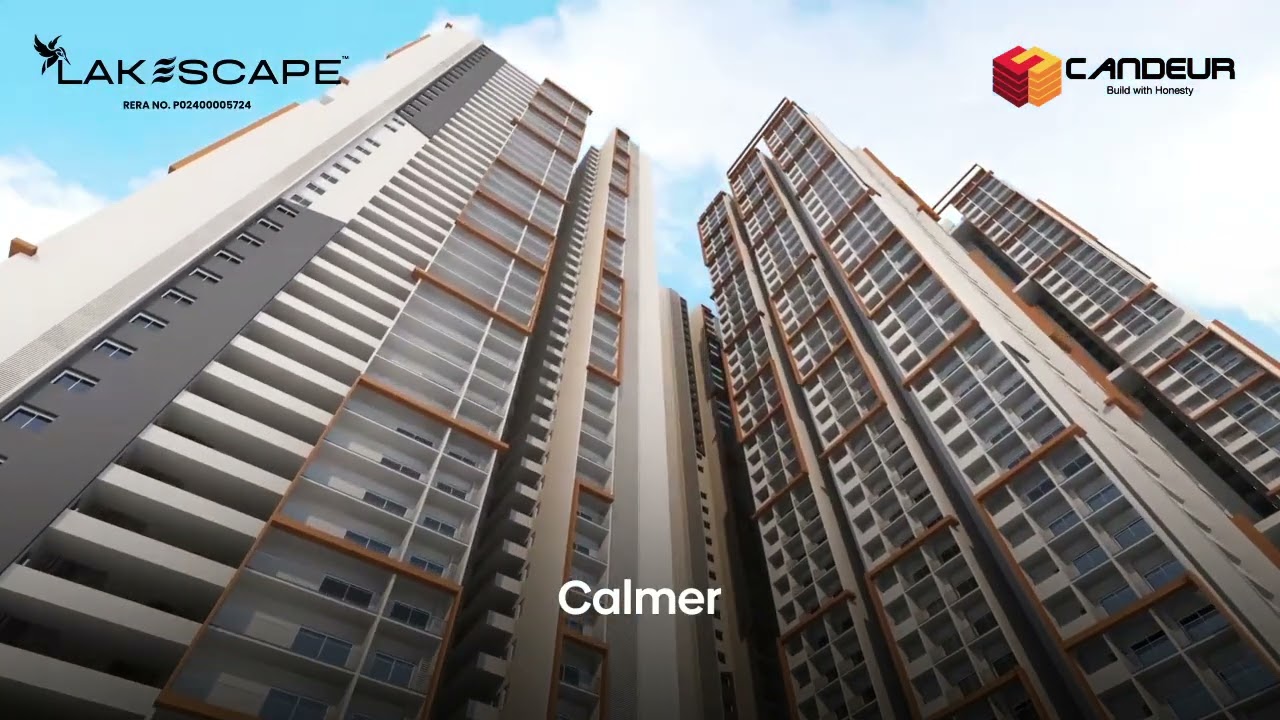 Candeur Lakescape | Kondapur | 3 BHK Starting at 1.70 Cr* | 1909 Sft Onwards