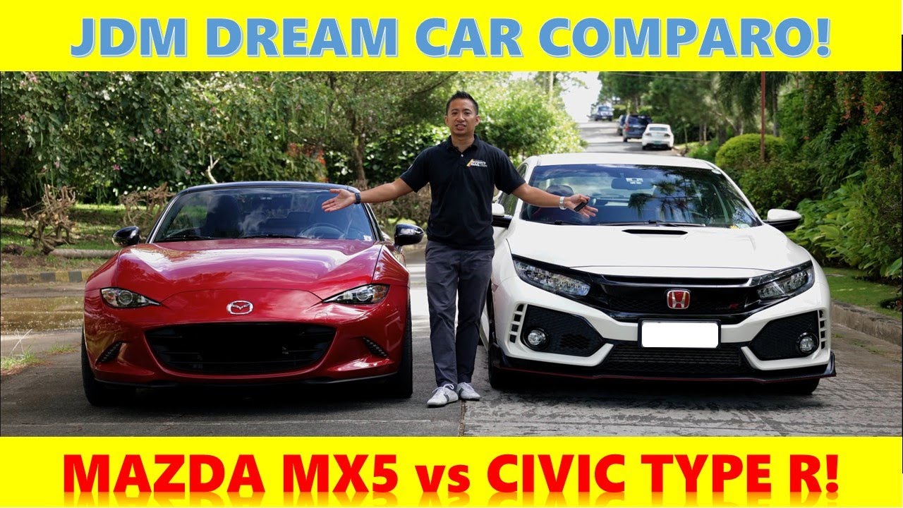 MAZDA MX5 против HONDA CIVIC TYPE R! [Сравнение JDM Dream Car]