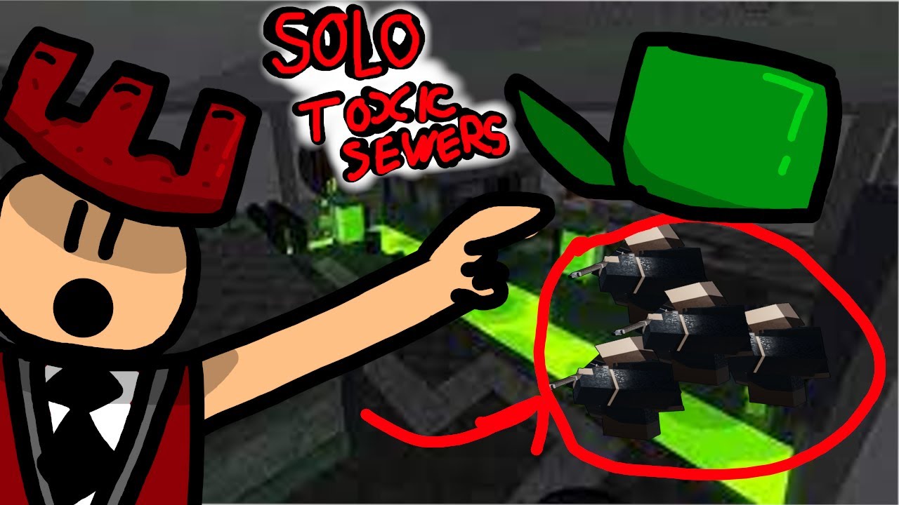 The most Beginner Friendly way to beat Toxic Sewers Normal (World Tower Defense 1.9)