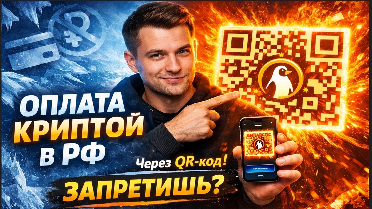 Банки блокируют счета? Уходим в крипту: Легальные платежи в России