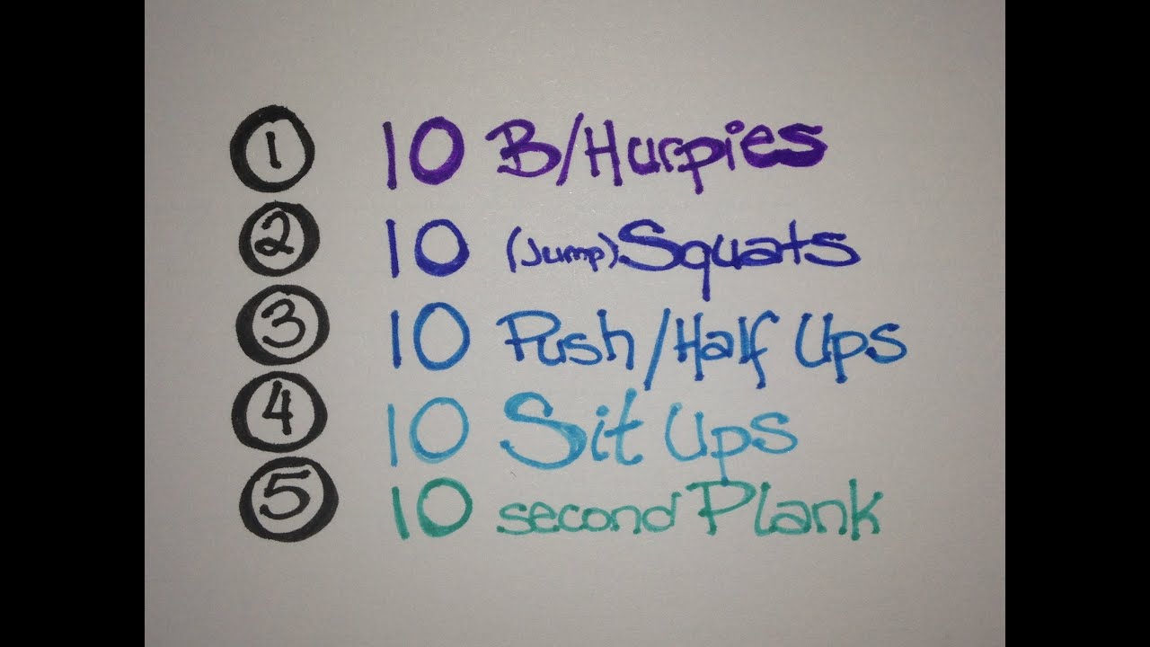 "I DON'T HAVE TIME TO WORK OUT" workout