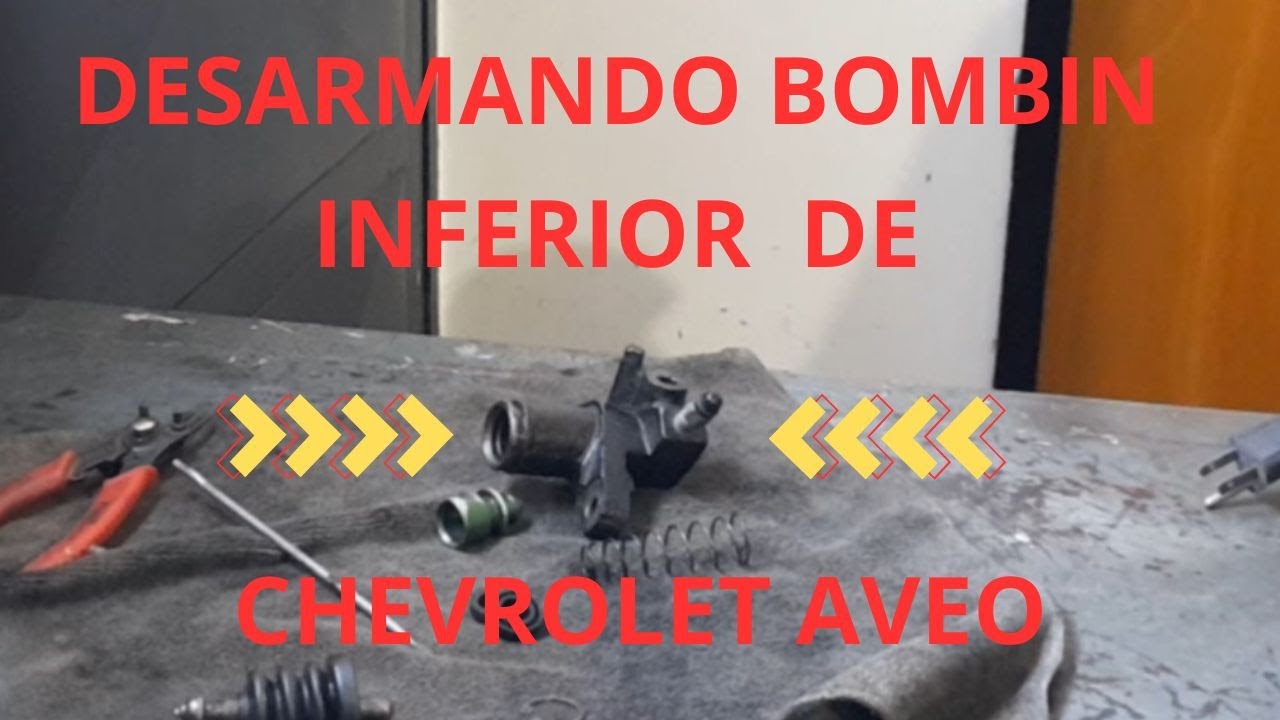 FALLA FUGA DE LIQUIDO DE FRENO BOMBIN INFERIOR O AUXILIAR | CHEVROLET AVEO