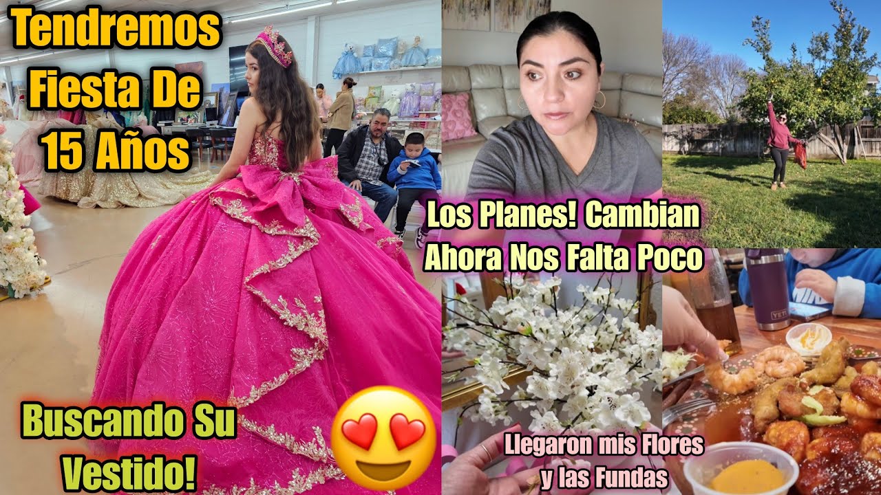 LOS PLANES CAMBIAN!  TENDREMOS FIESTA🎉 DE 15 😍 A VUELTA DE LA ESQUINA🍾 😱