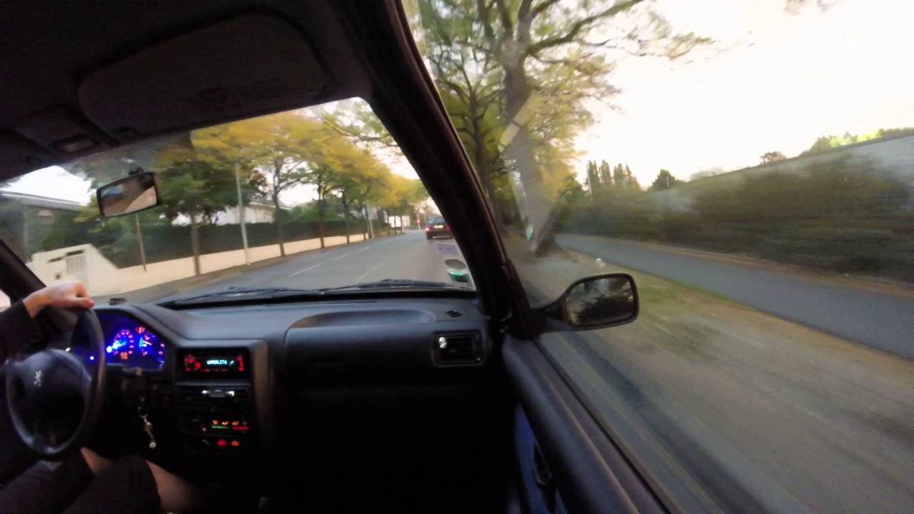 GoPro Peugeot 106 Centre Ville P2 [02.10.15] HD