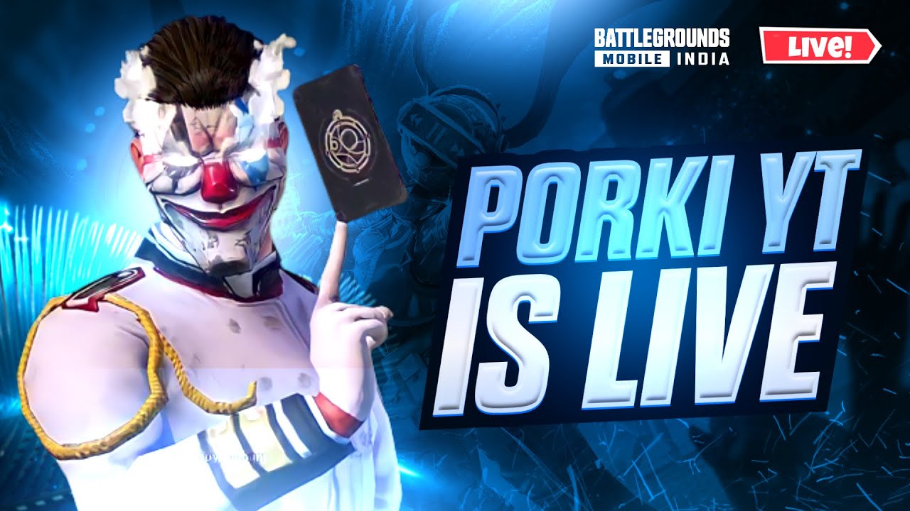 BGMI live PORKI IS BACK tamil/kannada #PORKIYT #bgmitamil #bgmikannadalive #porkiislive