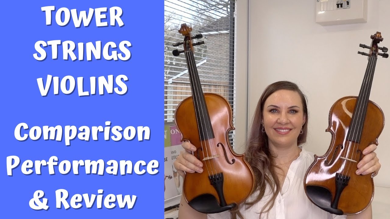Comparison and Demo of Tower Strings Entertainer, Rockstar & Legend violins