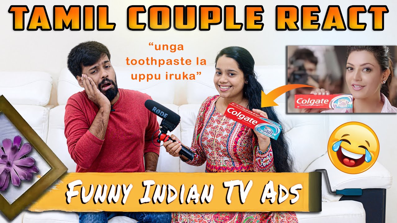 Tamil Couple Reacts to Ultimate Funny Indian TV Ads Compilation | Joe & Kiruba