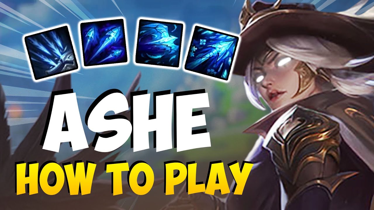How to Play ASHE ADC for Beginners | ASHE Guide Season 15 | League of Legends