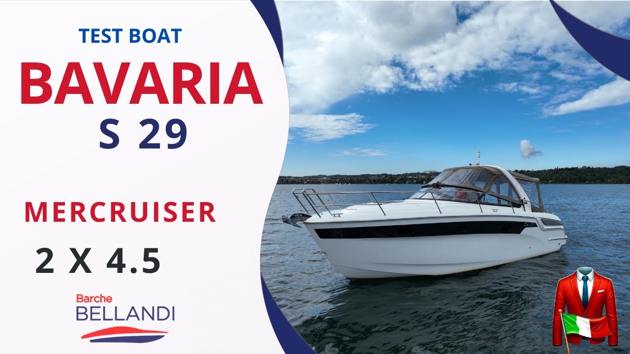 Recensione Bavaria S29: Potenza e Prestazioni con 2x 4.5 Mercruiser