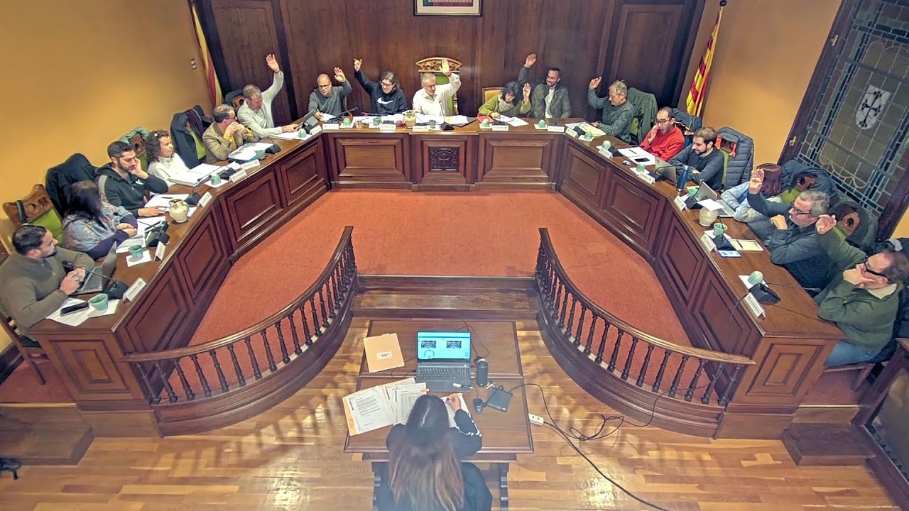 Ple de l'Ajuntament de la Bisbal d'Empordà - 20/01/2026