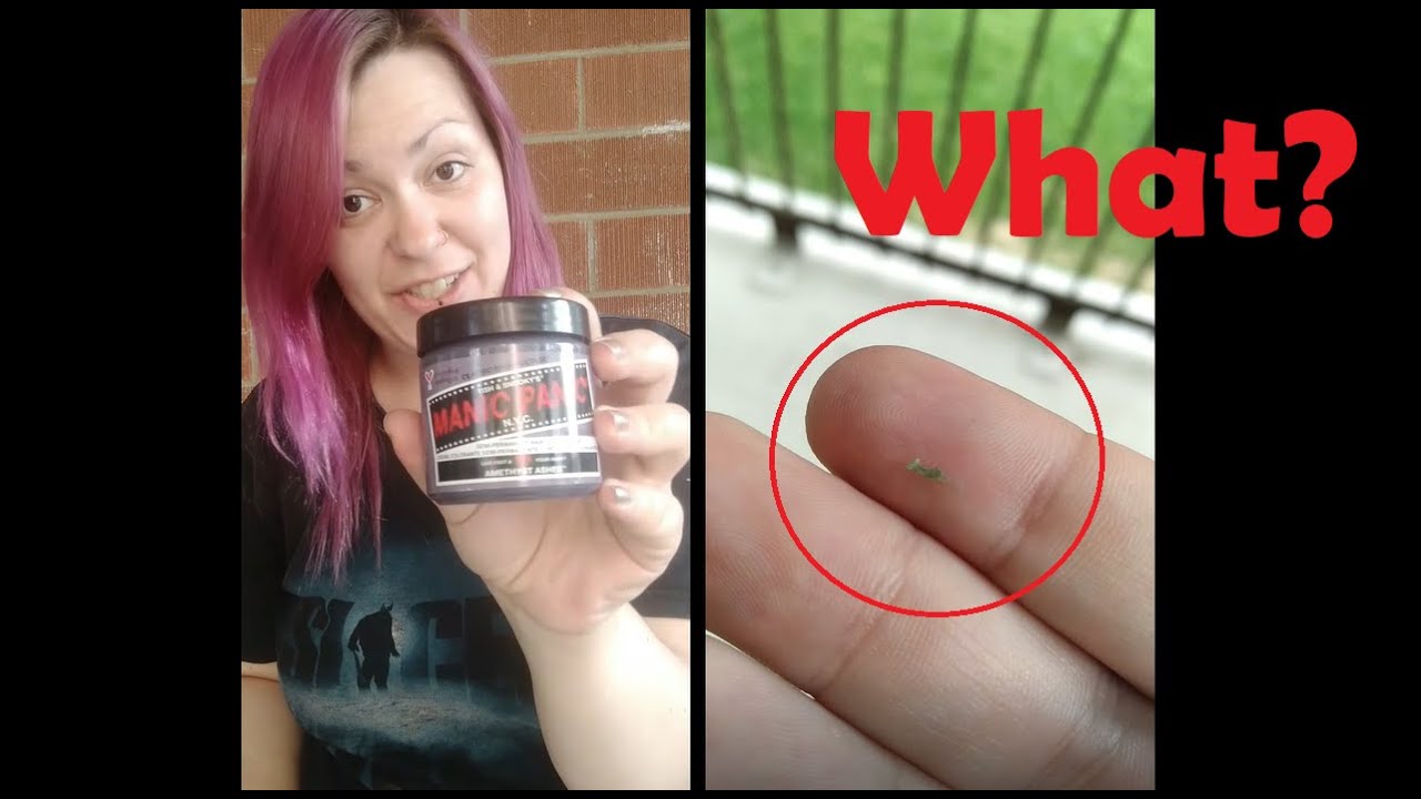 Manic Panic Amethyst Ashes.. and GREEN!?