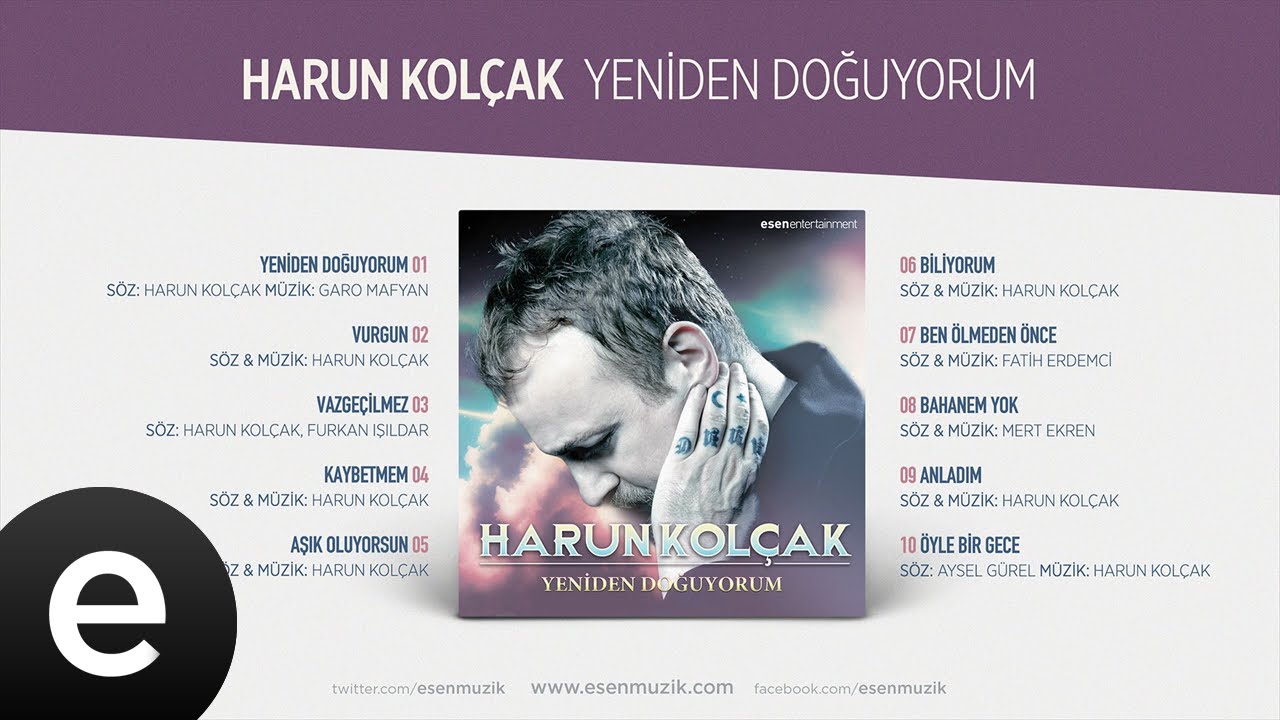 Öyle Bir Gece (Harun Kolçak) Official Audio #öylebirgece #harunkolçak - Esen Müzik