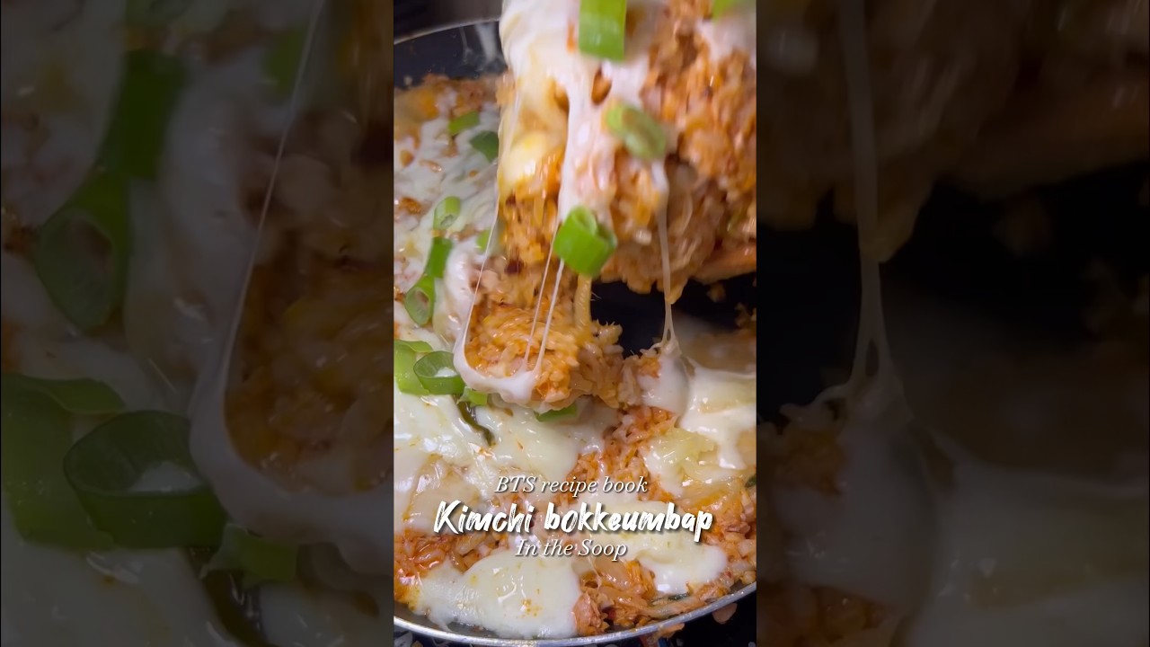 BTS Recipe | Kimchi Bokkeumbap | In the Soop #bts #btsarmy  #bangtan #jin #suga #rm #v #jk #jimin