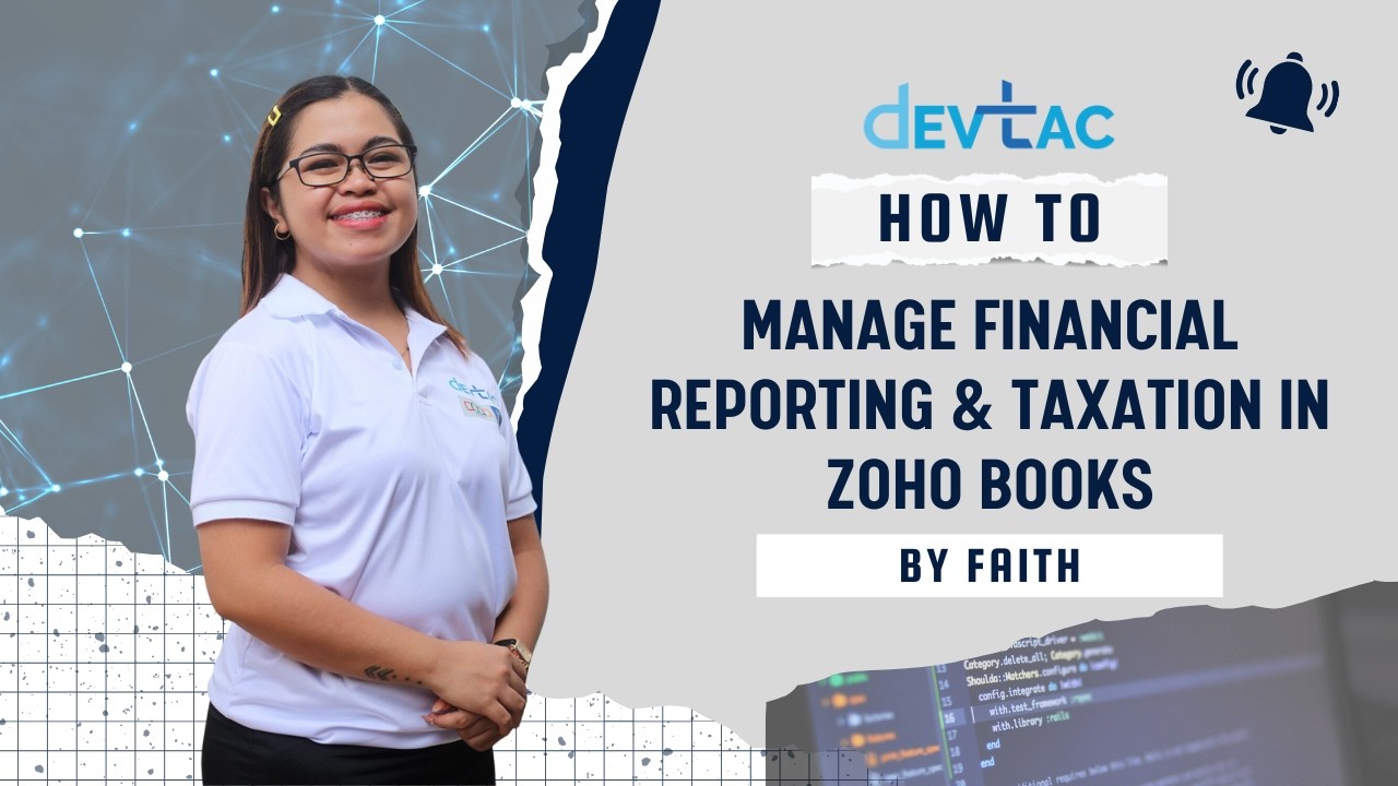 Financial Reports & Tax Automation in Zoho Books